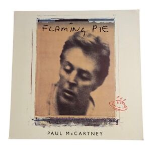 Paul McCartney Flaming Pie 12x12 Double Sided Promo Flat Poster Vintage 1997